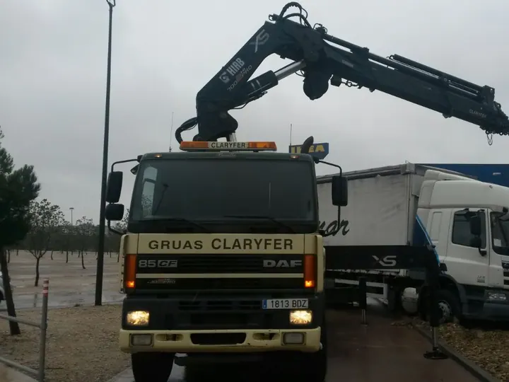 Trabajo real 138 de Grúas Claryfer