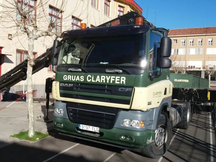 Trabajo real 119 de Grúas Claryfer
