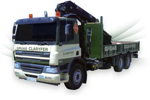 Trabajo real 98 de Grúas Claryfer