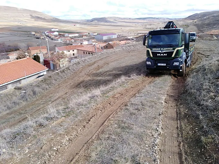 Trabajo real 87 de Grúas Claryfer