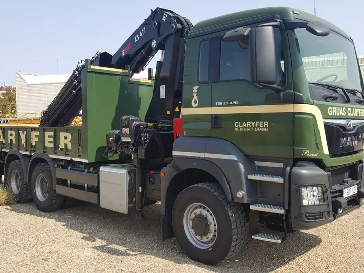 Trabajo real 82 de Grúas Claryfer