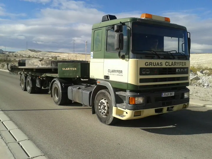 Trabajo real 69 de Grúas Claryfer