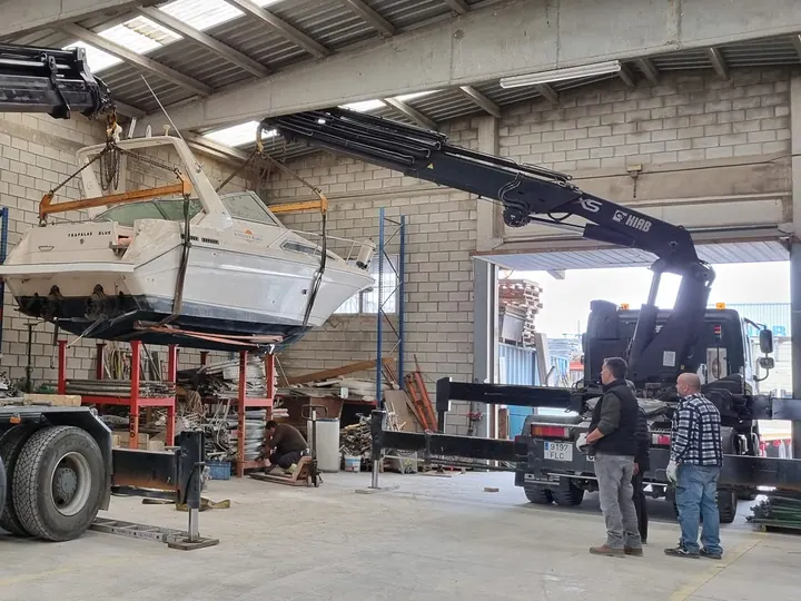 Trabajo real 60 de Grúas Claryfer