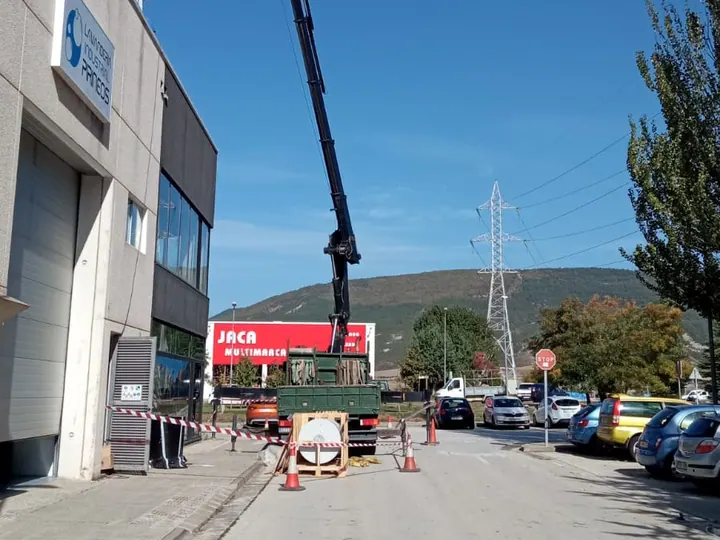 Trabajo real 50 de Grúas Claryfer