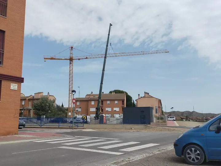 Trabajo real 22 de Grúas Claryfer