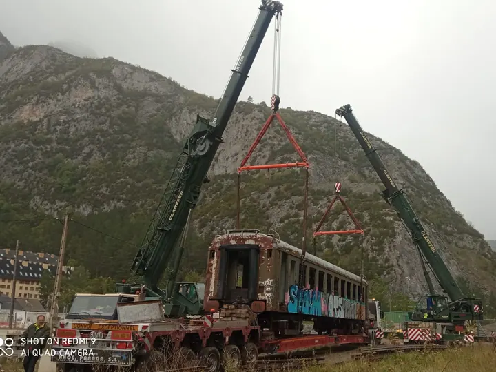 Trabajo real 13 de Grúas Claryfer