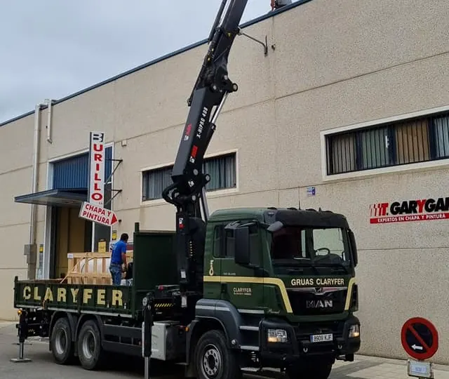 Trabajo real 05 de Grúas Claryfer